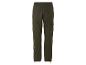 Pantalon cargo vert avec passants de ceinture.