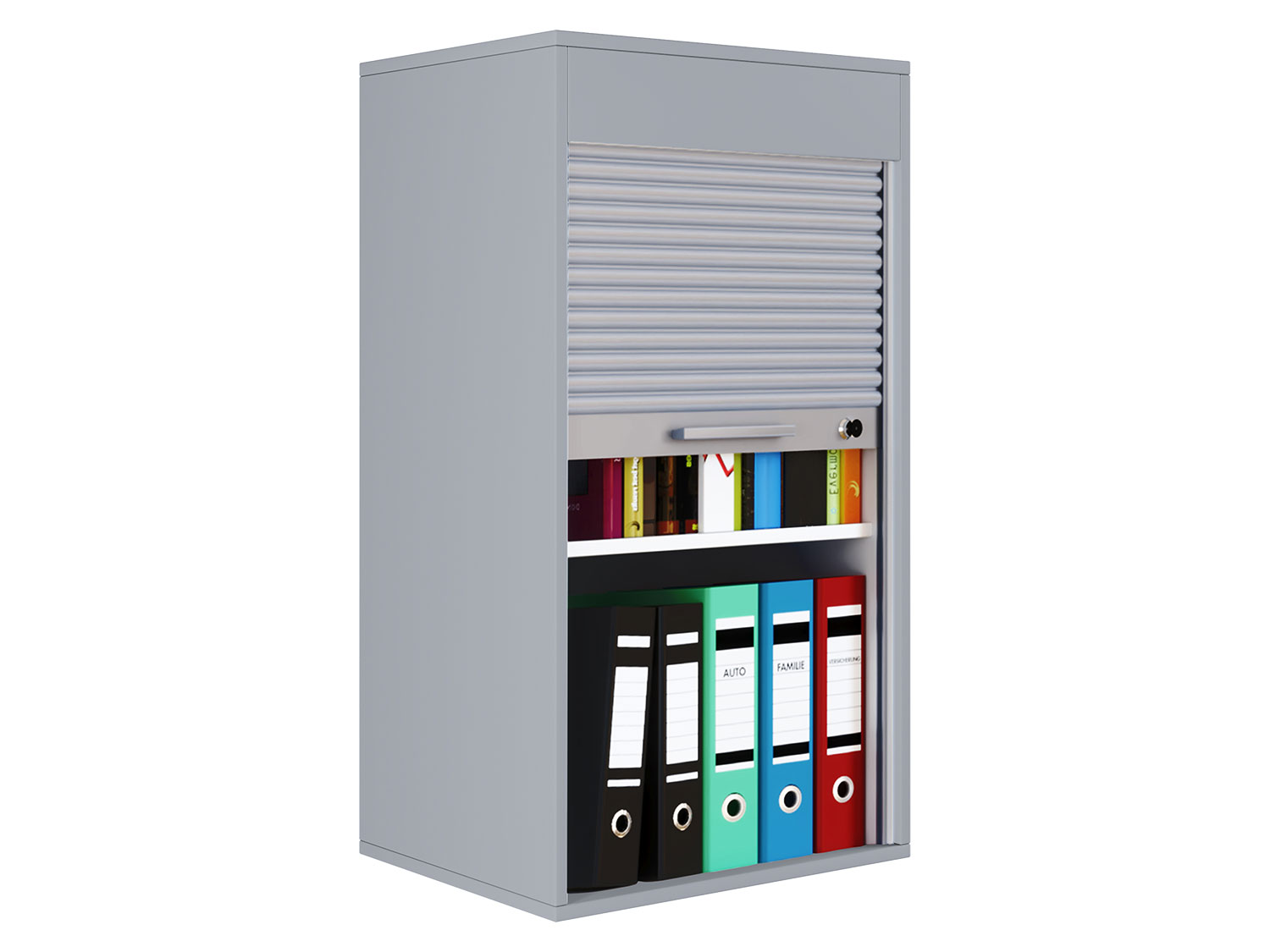 VCM Armoire à dossiers Aktos, 50 x 93 x 40 cm (gris)