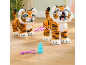 Tigre en peluche interactif qui grandit, avec accessoires de jeu inclus.