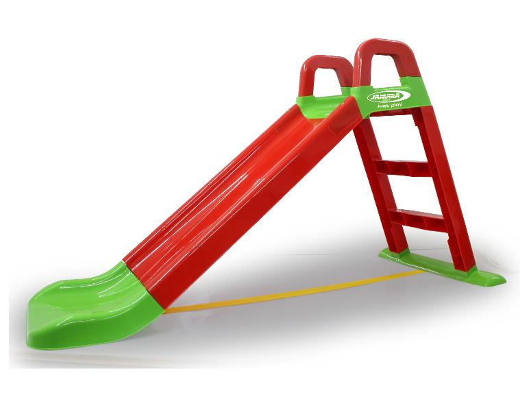 Toboggan enfant Jamara, rouge et vert.