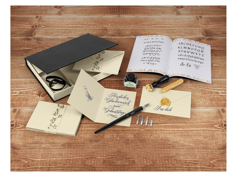 Aller en mode plein écran : Set de calligraphie, 30 pièces - Image 10