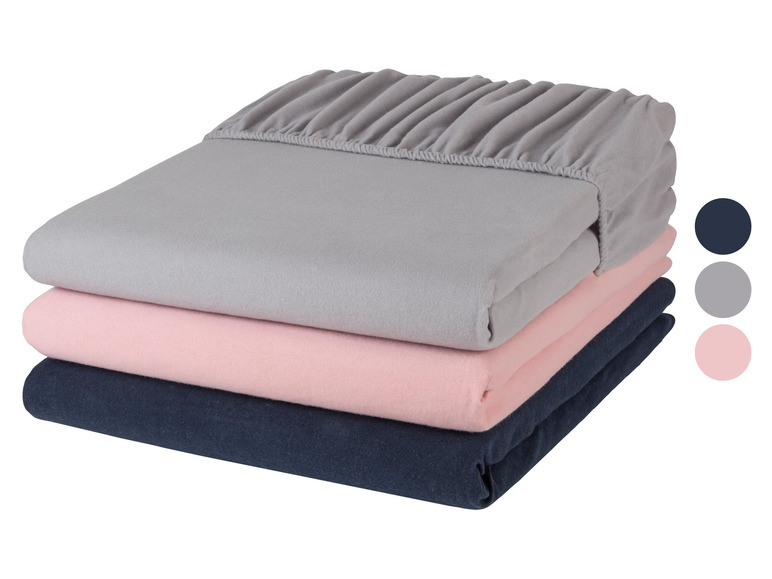 Aller en mode plein écran : LIVARNO home Drap-housse, 140-160 x 200 cm - Image 1