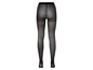 Collants noirs avec un motif géométrique.