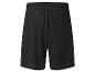 Shorts noirs de sport.