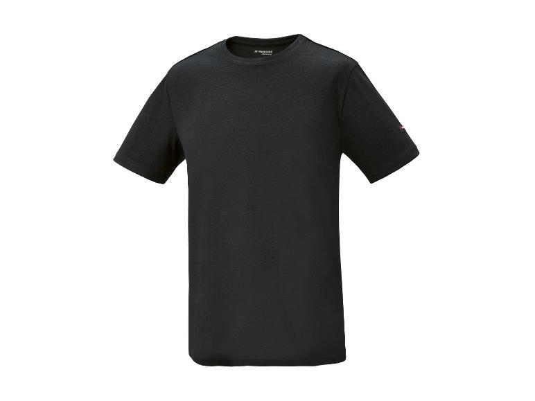 T-shirt noir Parkside Performance à manches courtes.