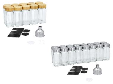 SILVERCREST® Set de flacons à épices