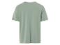 T-shirt vert clair à manches courtes, vue arrière.