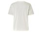 T-shirt blanc à manches courtes.