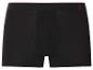 Boxer noir pour homme avec ceinture rouge et motif ancre.
