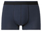 Un boxer bleu marine