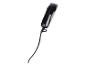 Tondeuse à cheveux électrique noire avec un cordon d'alimentation.