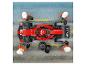 Voiture LEGO Ferrari Formule 1 avec équipe de stand.