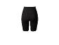 Short cycliste noir côtelé.