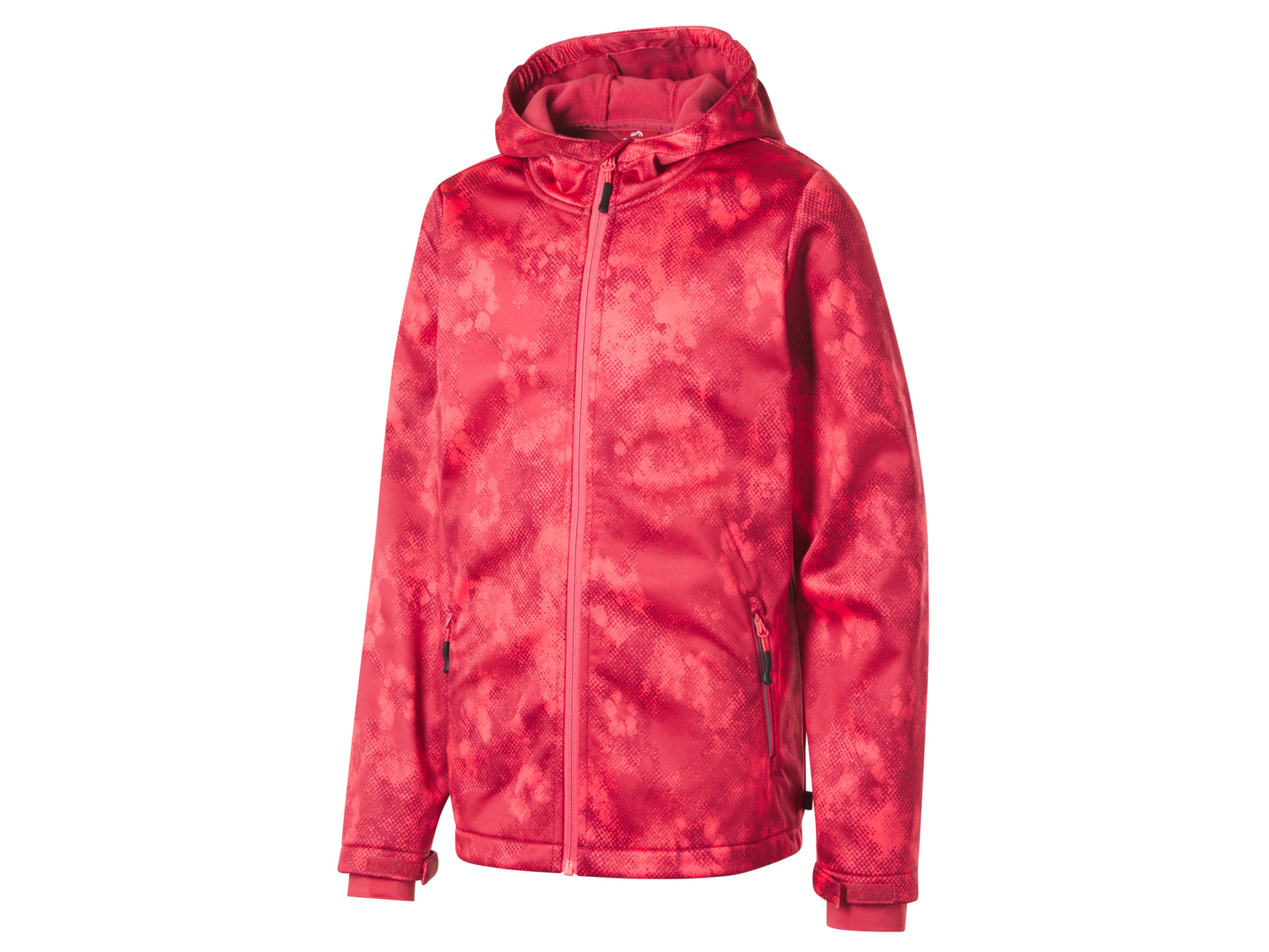 CRIVIT Veste softshell fille (134/140, rouge)