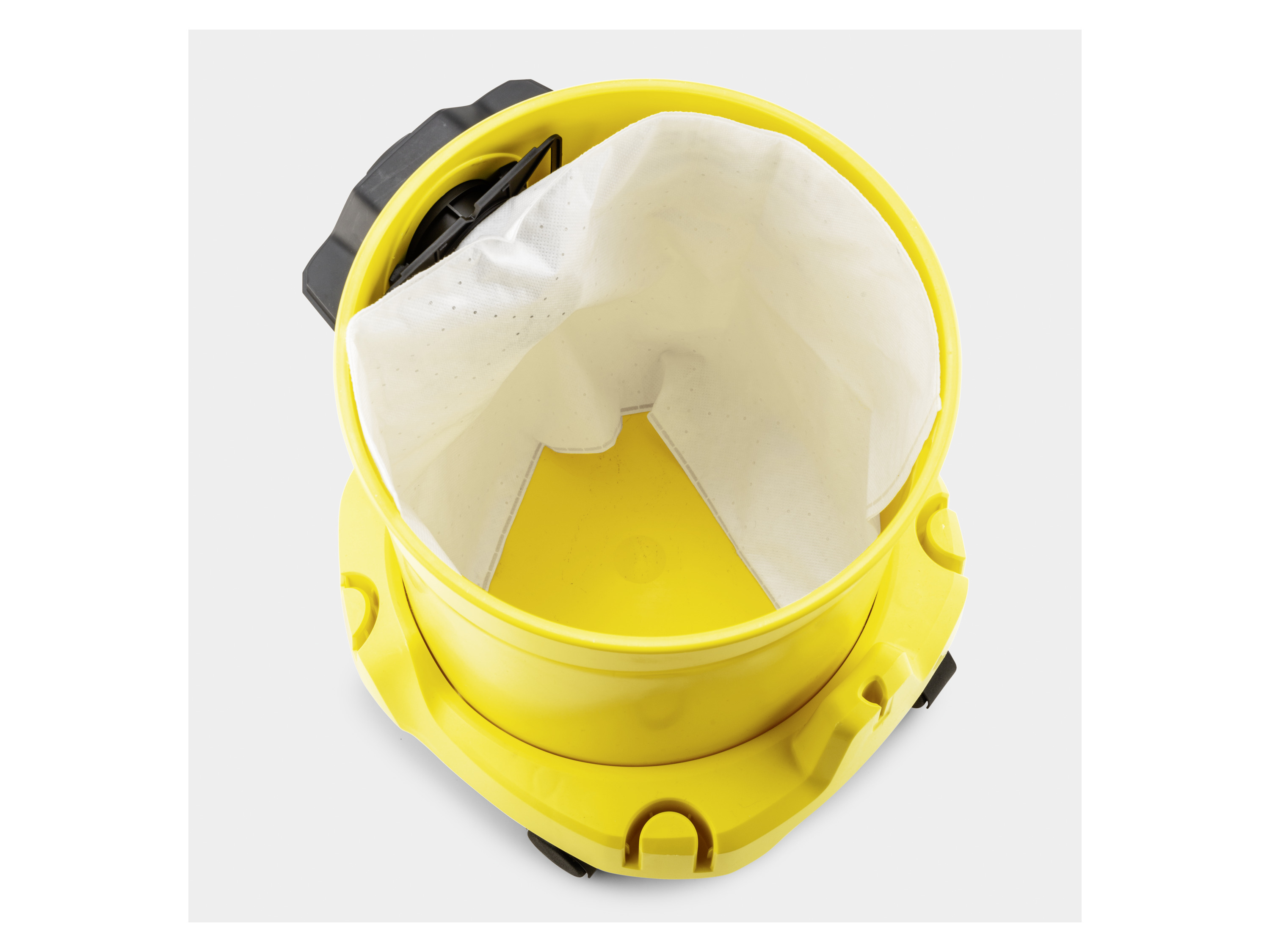 Karcher Sachet filtre ouate KWD1 / KWD2 / KWD3 / WD2 Plus / WD3 (paquet de 4) Blanc - vue 2