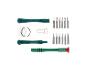PARKSIDE kit de tournevis avec 12 embouts, 2 leviers, ventouse et outil carte SIM