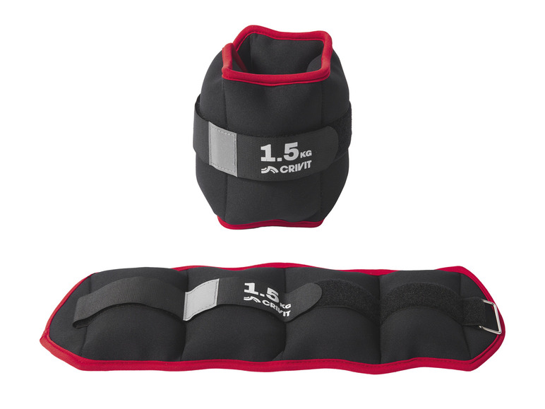 CRIVIT Lot de 2 bandes lestées de 1,5 kg
