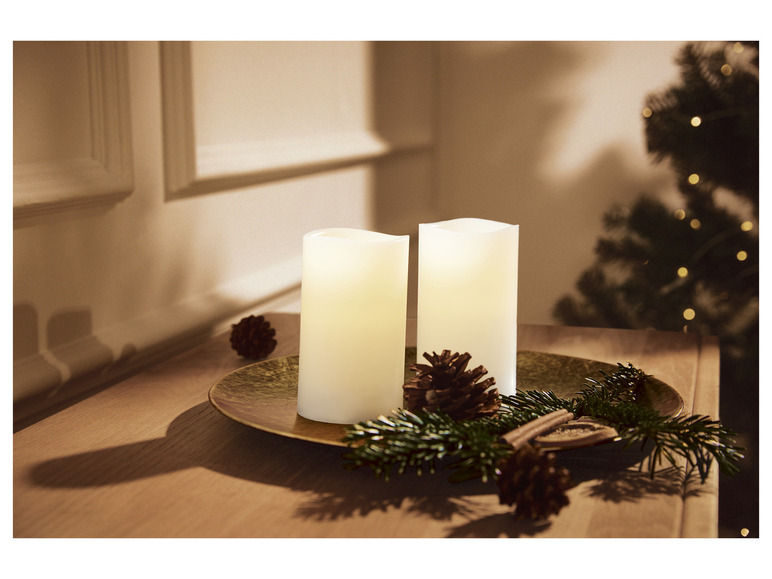 Aller en mode plein écran : LIVARNO home Bougies à LED en cire véritable - Image 5