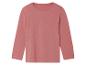 T-shirt rose à manches longues pour enfant.