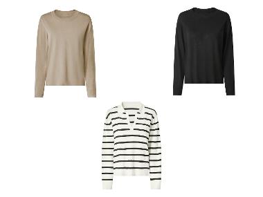 ESMARA® Pull en maille fine femme