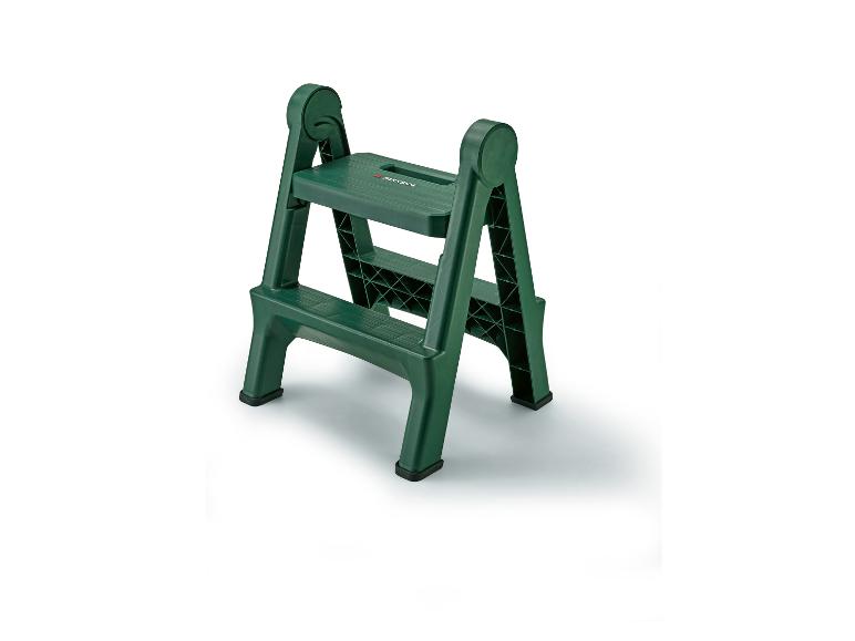 Échelle pliante en plastique Parkside, verte.