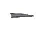 Store banne gris sur fond blanc