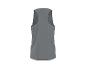 Débardeur de sport gris pour homme, vue de dos