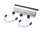 Rouleaux de film de mise sous vide, deux tuyaux et accessoires pour la mise sous vide.