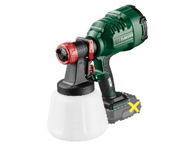PARKSIDE® Pistolet à peinture sans fil PFSA 20-Li B2, 1200 ml, 20 V