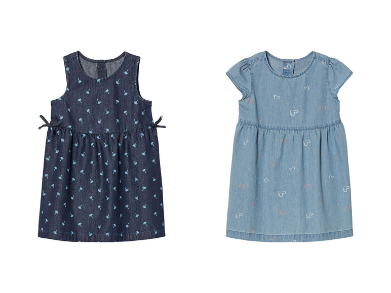 Aller en mode plein écran : lupilu® Robe denim petite fille - Image 1