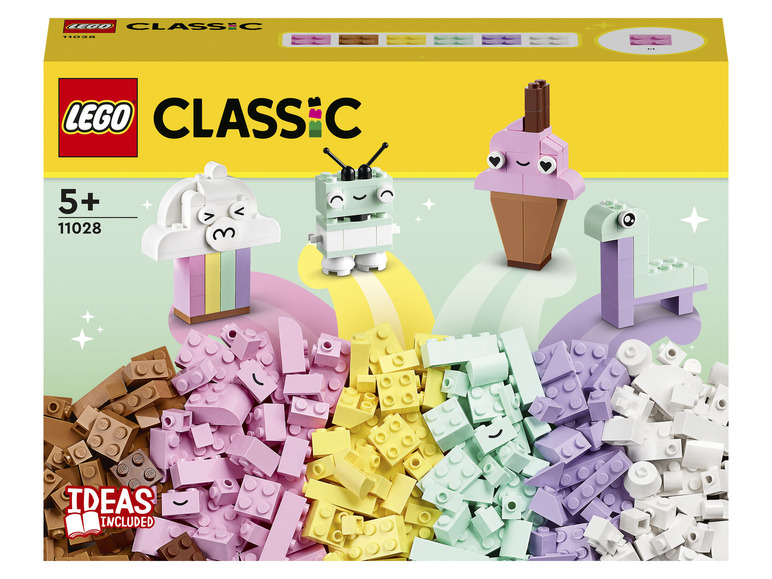 Aller en mode plein écran : LEGO® Classic L'amusement créatif pastel - Image 1