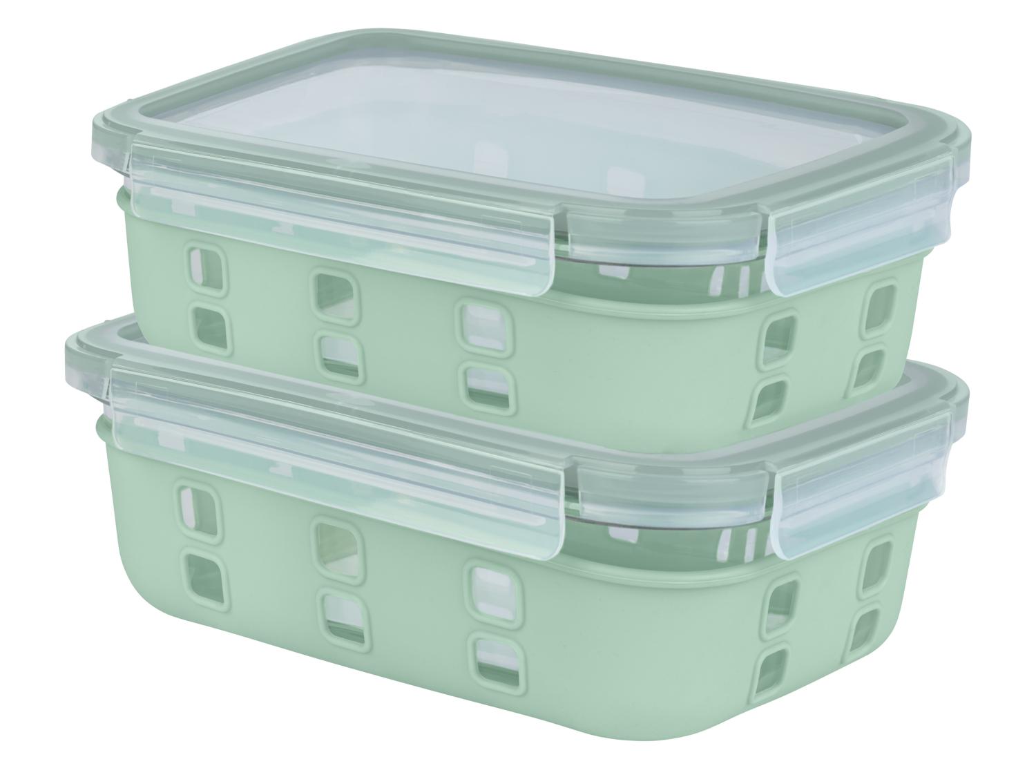 Wulikanhua Lot De 2 Boîtes à Bacon En Plastique Avec Couvercle