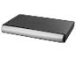 Grille de barbecue Grill Meister en acier inoxydable avec boîtier noir