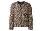 Veste matelassée à imprimé léopard