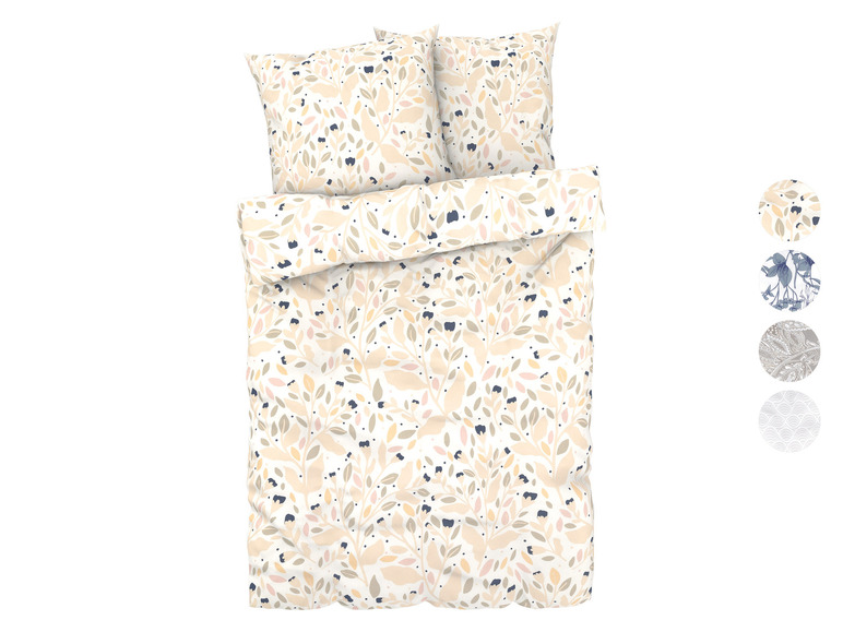 Parure de lit avec motif floral
