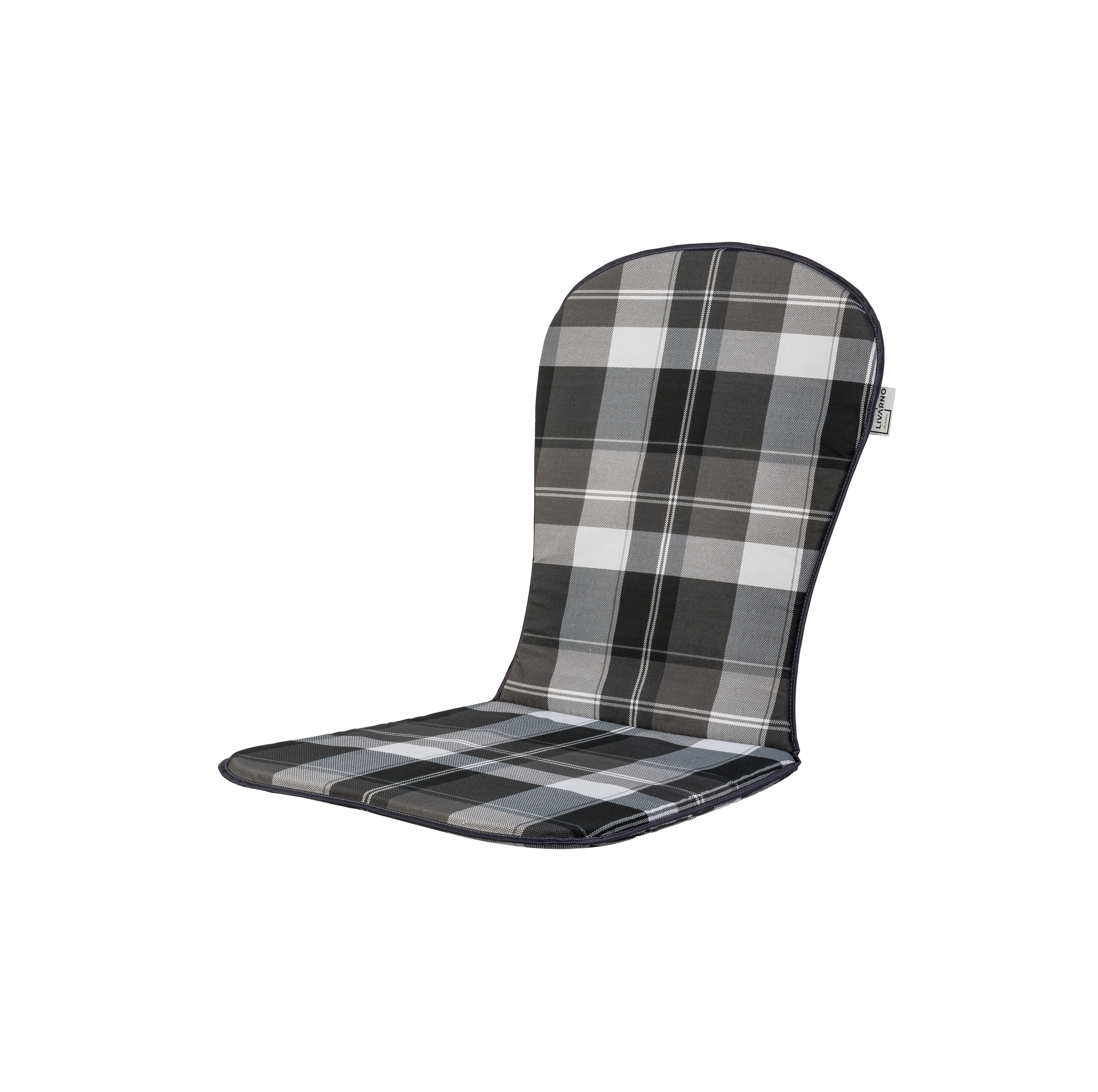 LIVARNO home Coussin pour fauteuil de jardin (Gris foncé/gris)