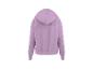 Sweat à capuche lilas à manches longues, vue arrière