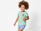 T-shirt et short pour enfant, motif ananas.