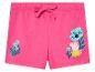 Shorts rose Peppa Pig, motif floral.