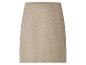 Jupe crayon beige en mélange de laine