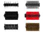 Rouleaux de brosses et scarificateurs pour jardin.