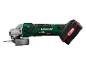 Une meuleuse d'angle Parkside X20V Team avec disque.