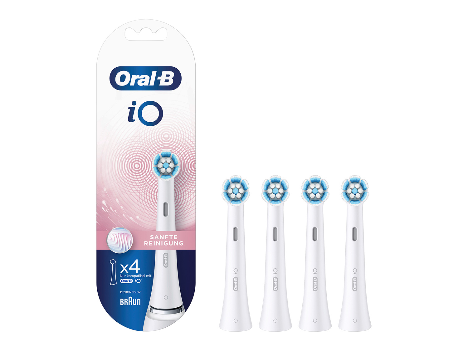 Oral-B  Tête de brosse à dents de Rechange iO Brossettes (Nettoyage en douceur)