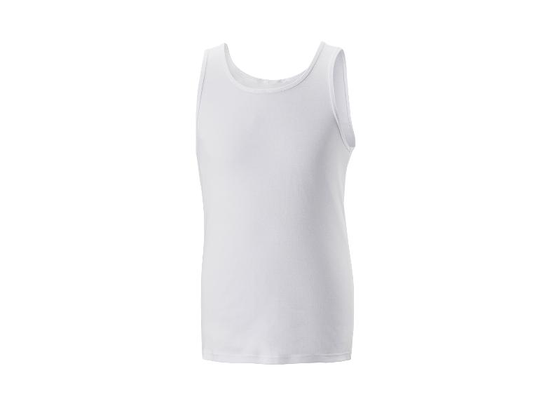 Débardeur blanc sans manches pour homme