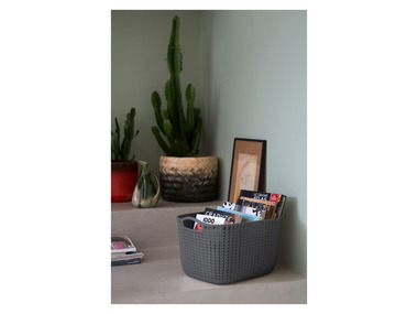 Curver Panier aspect tressé, 19 L
