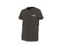 T-shirt gris foncé avec imprimé blanc 'Resilience Your Superpower' et étoiles.