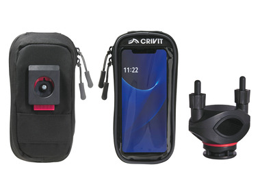CRIVIT Sacoche de vélo pour téléphone portable