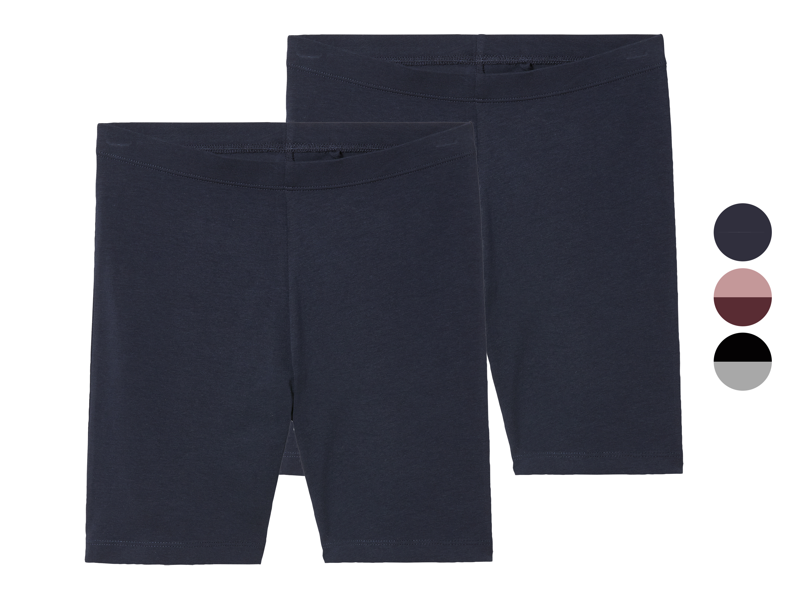 pepperts!® Lot de 2 shorts cyclistes fille