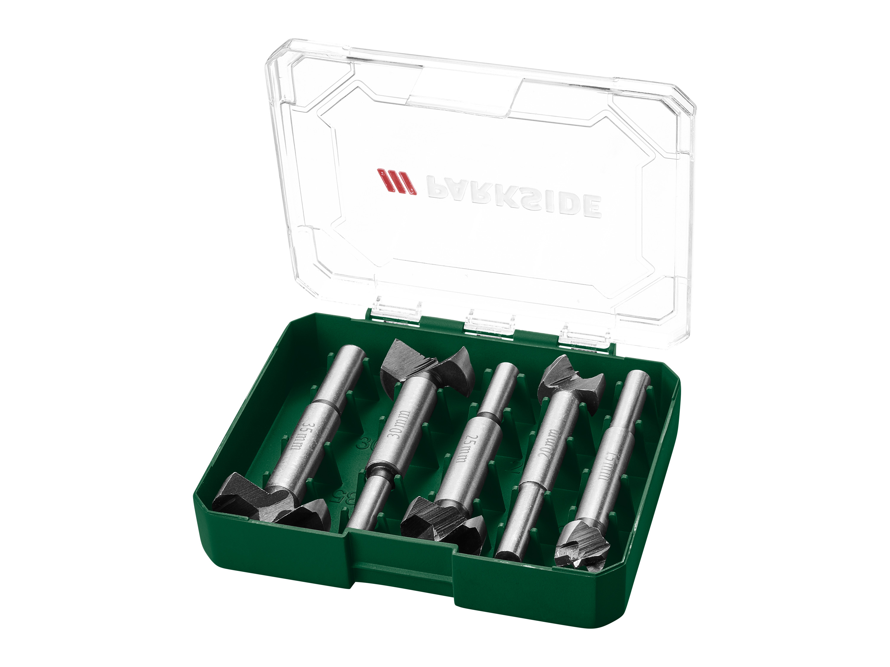 PARKSIDE® Set de forets fraiseurs, mèches ou fraises coniques (mèches forstner)