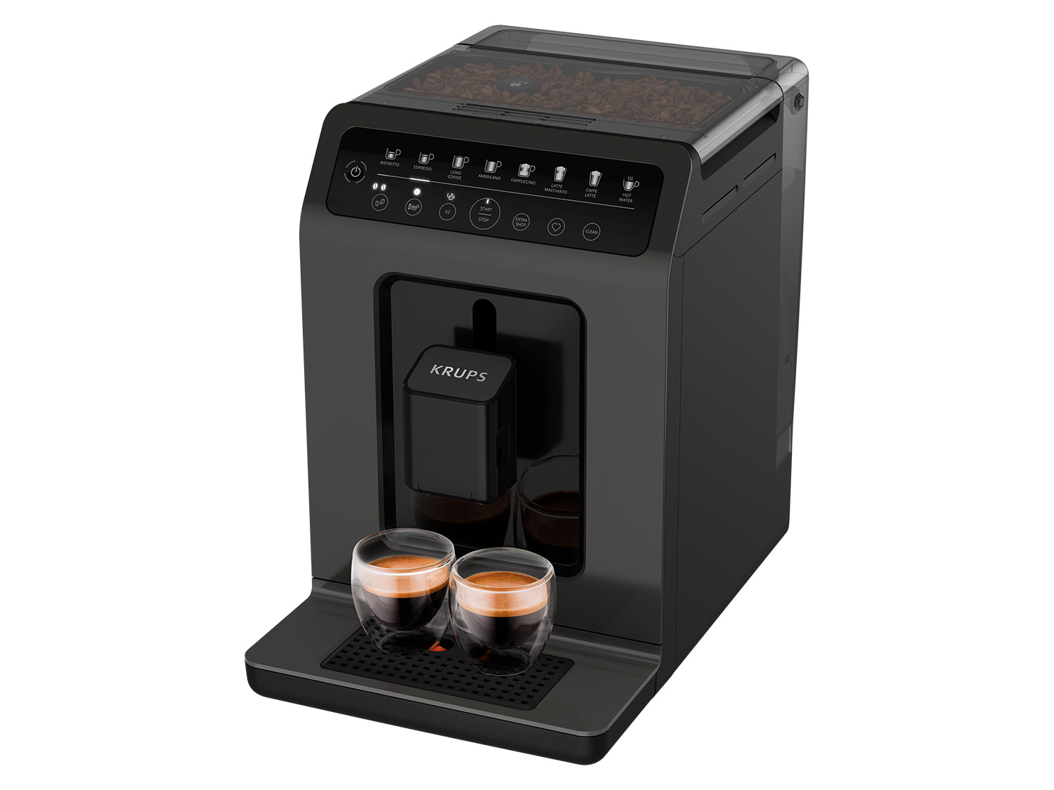 KRUPS Machine à expresso avec broyeur »Classic Edition EA89Z avec tuyau à lait.
